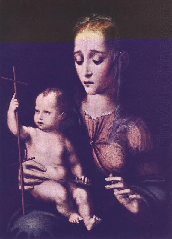 Madonna with the Child sh, MORALES, Luis de